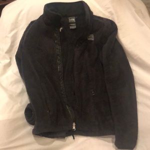 North Face women’s front zip fleece jacket sz S/P
